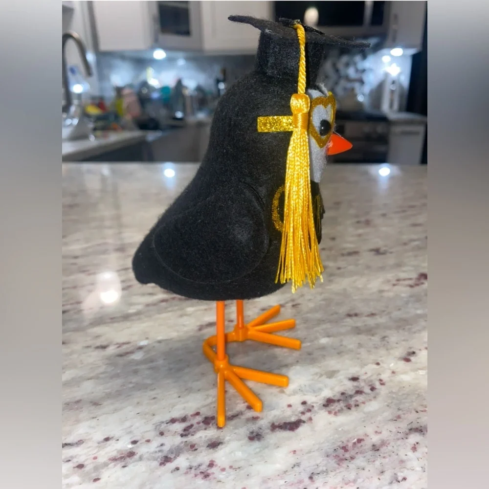 GRADUATION | Festive Congrats Bird Decor with Glitter Glasses and Grad Cap